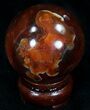 Colorful Carnelian Agate Sphere #32096-2
